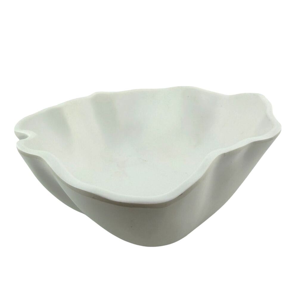 Beatriz Ball VIDA Nube Mini Bowl Modern Sculptural Abstract White Melamine